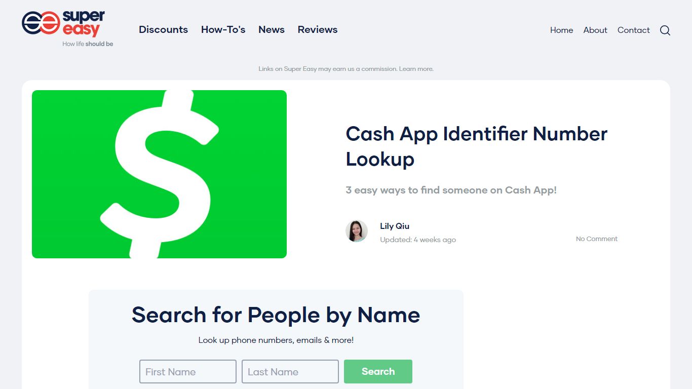 Cash App Identifier Number Lookup - Super Easy
